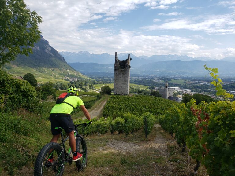 séminaire vélo et vin de savoie à Chignin