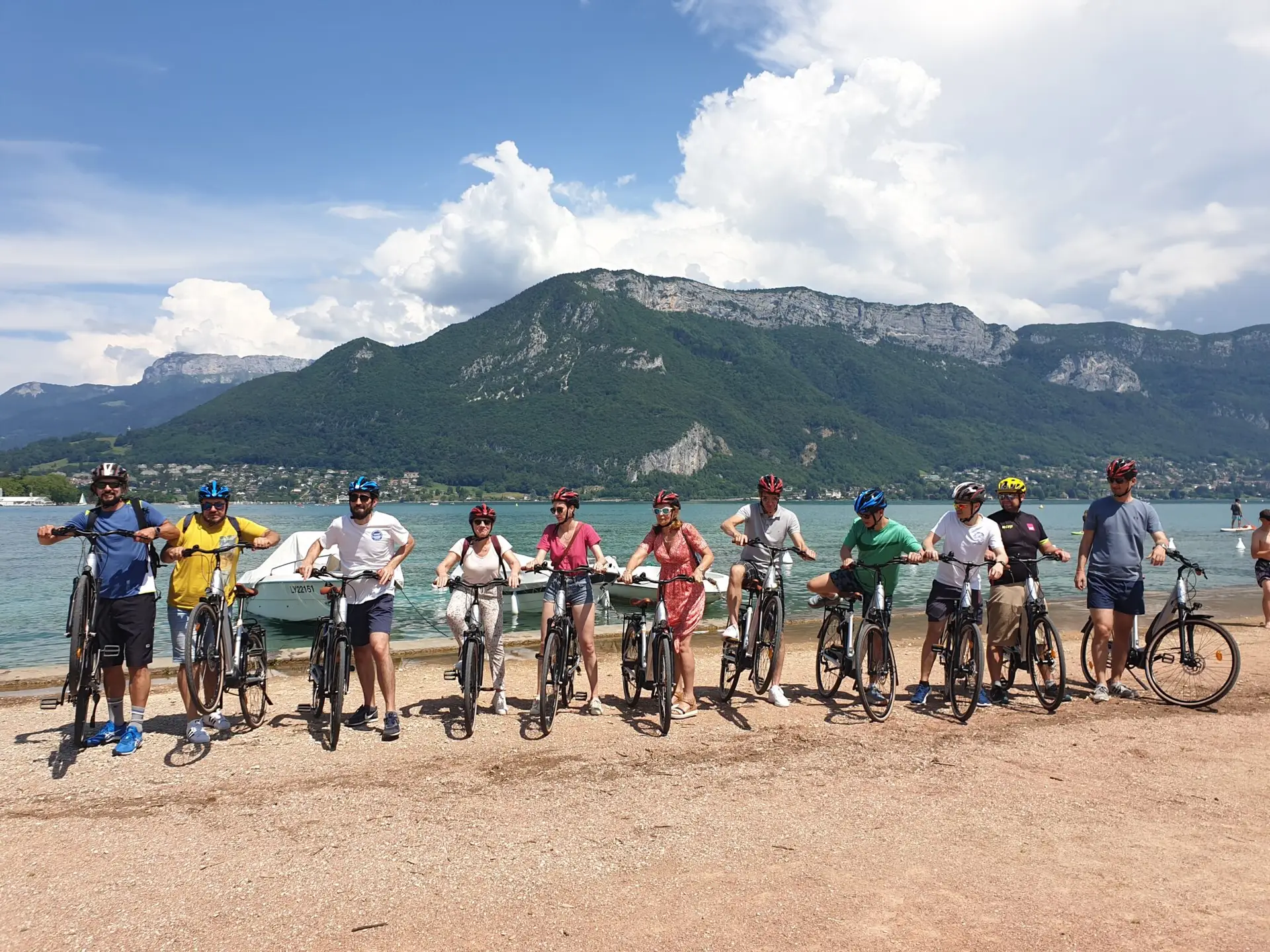 Séminaire à vélo autour du lac d'Annecy