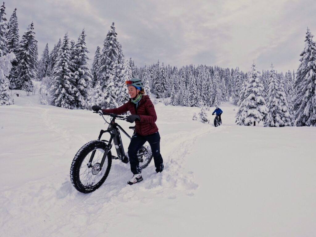 Meilleurs spots des Alpes en vtt sur neige