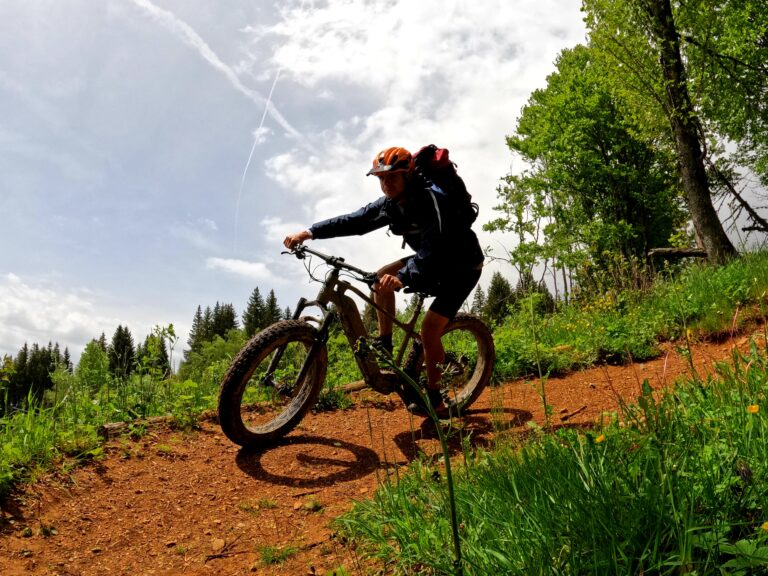 Descente VTT DH à la Feclaz