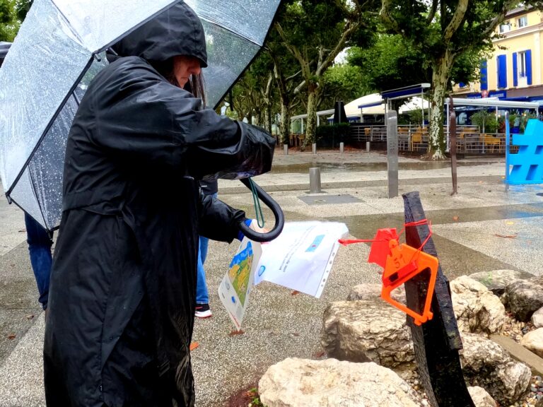 Animation course d'orientation Baie de Memard à Aix Les Bains