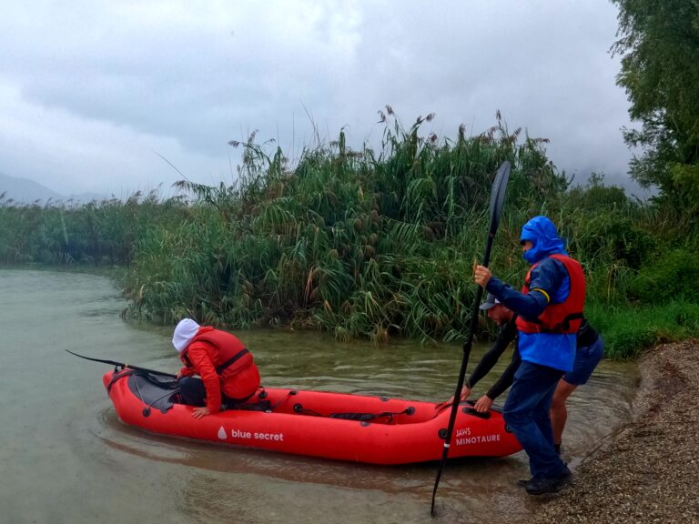 Animation Packraft à Aix Les Bains lors d'un séminaire