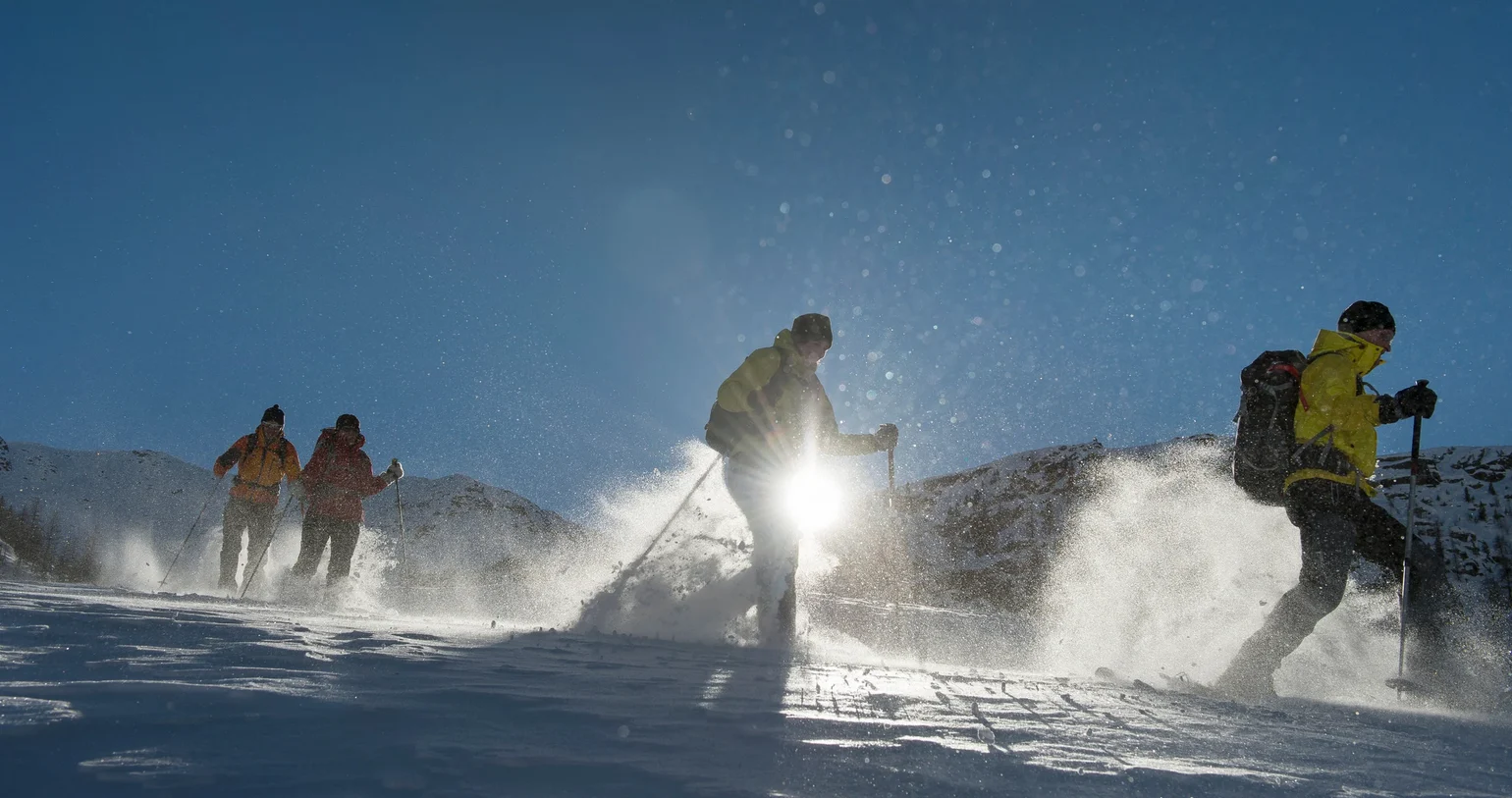 Randonnée en raquettes à neige en Savoie