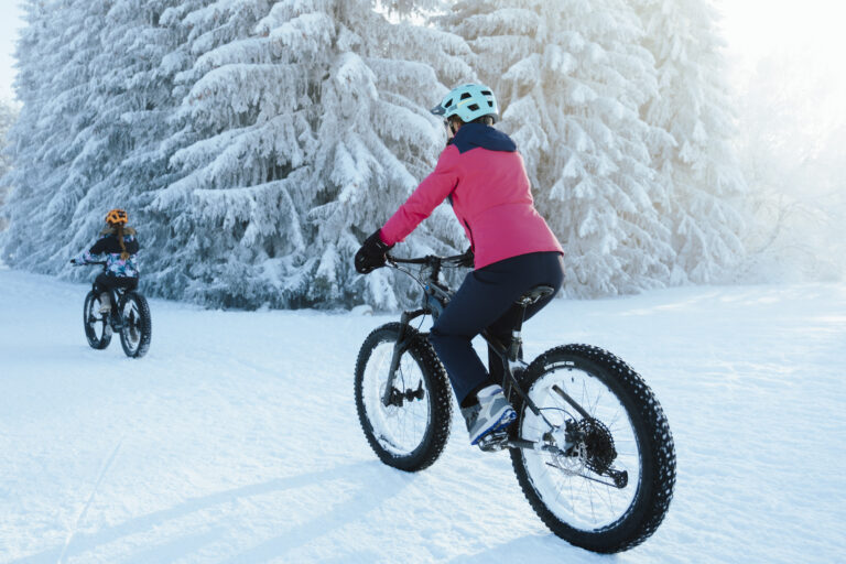 Fatbike sur neige en Savoie