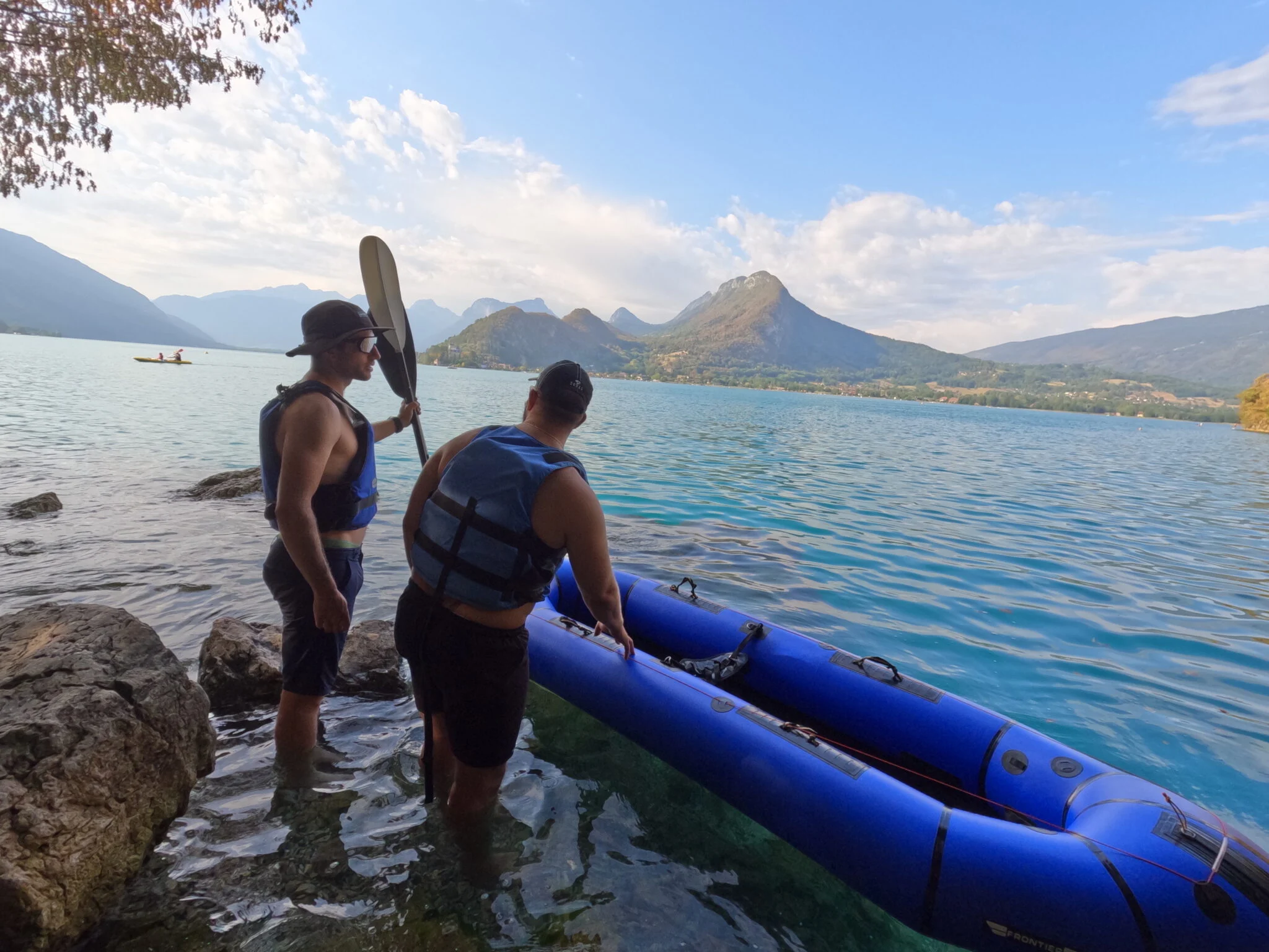 Team building à ANnecy, une micro aventure sur le lac