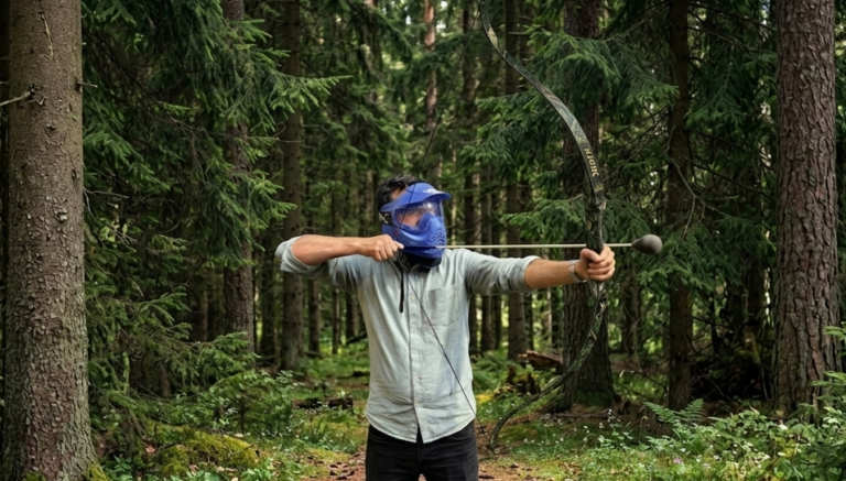 Archery Tag en Savoie à la Feclaz