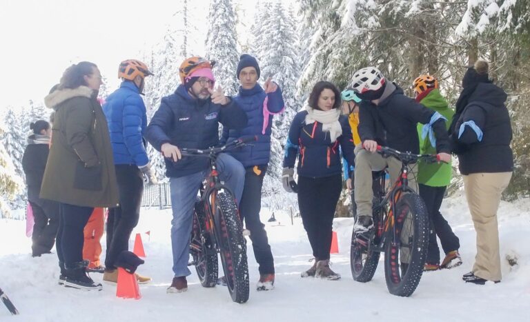 animation vtt fatbike sur neige